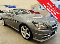 USED 2012 12 MERCEDES-BENZ SLK 1.8 SLK200 BlueEfficiency AMG Sport Convertible 2 Door Petrol G-Tronic+ Euro 5 (s/s) (184 ps) 9 SERVICES TO 34,539 MILES