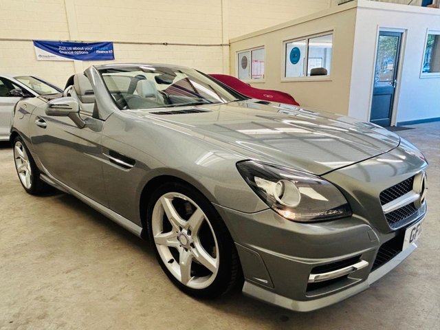 2012 12 Mercedes-Benz Slk 1.8 SLK200 BlueEfficiency AMG Sport Convertible 2 Door Petrol G-Tronic+ Euro 5 (s/s) (184 ps)