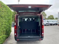 USED 2022 22 RENAULT TRAFIC SL 28 SPORT 9 SEAT MINIBUS SWB 2.0 DCI 110 BHP Higher Specification Sport Model With Loads Of Standard Features Including Air Con, 17" Alloy wheels, 8" Touch Screen, Sat Nav, Rear Parking Sensors, Electric Windows / Mirrors, Stunning Looking Minibus In Metallic  Carmin Red!