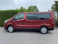 USED 2022 22 RENAULT TRAFIC SL 28 SPORT 9 SEAT MINIBUS SWB 2.0 DCI 110 BHP Higher Specification Sport Model With Loads Of Standard Features Including Air Con, 17" Alloy wheels, 8" Touch Screen, Sat Nav, Rear Parking Sensors, Electric Windows / Mirrors, Stunning Looking Minibus In Metallic  Carmin Red!