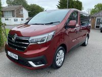 USED 2022 22 RENAULT TRAFIC SL 28 SPORT 9 SEAT MINIBUS SWB 2.0 DCI 110 BHP Higher Specification Sport Model With Loads Of Standard Features Including Air Con, 17" Alloy wheels, 8" Touch Screen, Sat Nav, Rear Parking Sensors, Electric Windows / Mirrors, Stunning Looking Minibus In Metallic  Carmin Red!