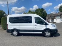 USED 2020 20 FORD TRANSIT  TREND 350 12 SEAT MINIBUS L2 MWB 2.0 ECOBLUE 130BHP ** Hi-Spec Inc Air Con & Low Miles ** One Company Owner, 24000 Miles, High Specification Trend Model, With Air Con, Touchscreen, Apple Car Play / Android Auto, Rear Camera, Electric Windows/ Mirrors & Loads More!