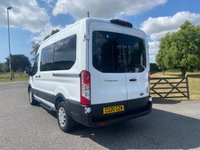 USED 2020 20 FORD TRANSIT  TREND 350 12 SEAT MINIBUS L2 MWB 2.0 ECOBLUE 130BHP ** Hi-Spec Inc Air Con & Low Miles ** One Company Owner, 24000 Miles, High Specification Trend Model, With Air Con, Touchscreen, Apple Car Play / Android Auto, Rear Camera, Electric Windows/ Mirrors & Loads More!