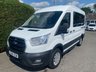 USED 2020 20 FORD TRANSIT  TREND 350 12 SEAT MINIBUS L2 MWB 2.0 ECOBLUE 130BHP ** Hi-Spec Inc Air Con & Low Miles ** One Company Owner, 24000 Miles, High Specification Trend Model, With Air Con, Touchscreen, Apple Car Play / Android Auto, Rear Camera, Electric Windows/ Mirrors & Loads More!
