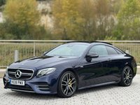 USED 2018 18 MERCEDES-BENZ E53 3.0 E53 MHEV EQ Boost AMG (Premium Plus) SpdS TCT 4MATIC+ Euro 6 (s/s) 2dr 