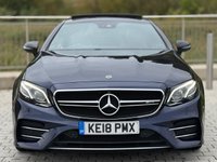 USED 2018 18 MERCEDES-BENZ E53 3.0 E53 MHEV EQ Boost AMG (Premium Plus) SpdS TCT 4MATIC+ Euro 6 (s/s) 2dr 