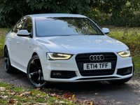 USED 2014 14 AUDI A4 2.0 TDI Black Edition Saloon 4dr Diesel Multitronic Euro 5 (s/s) (150 ps) 
