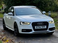 USED 2014 14 AUDI A4 2.0 TDI Black Edition Saloon 4dr Diesel Multitronic Euro 5 (s/s) (150 ps) 