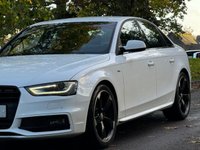 USED 2014 14 AUDI A4 2.0 TDI Black Edition Saloon 4dr Diesel Multitronic Euro 5 (s/s) (150 ps) 