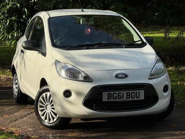 2011 61 Ford Ka 1.2 Studio Hatchback 3dr Petrol Manual Euro 5 (69 ps)