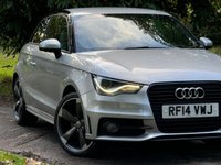 USED 2014 14 AUDI A1 1.4 TFSI CoD Black Edition Hatchback 3dr Petrol Manual Euro 5 (s/s) (140 ps) 