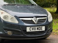 USED 2011 11 VAUXHALL CORSA 1.2 16V Excite Hatchback 3dr Petrol Manual Euro 5 (A/C) (85 ps) 