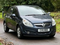 USED 2011 11 VAUXHALL CORSA 1.2 16V Excite Hatchback 3dr Petrol Manual Euro 5 (A/C) (85 ps) 