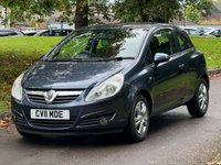 USED 2011 11 VAUXHALL CORSA 1.2 16V Excite Hatchback 3dr Petrol Manual Euro 5 (A/C) (85 ps) 