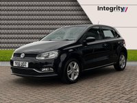 USED 2016 16 VOLKSWAGEN POLO 1.2 TSI BlueMotion Tech Match Hatchback 5dr Petrol Manual Euro 6 (s/s) (90 ps) Apple CarPlay - Front + Rear Sensor