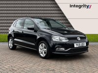 USED 2016 16 VOLKSWAGEN POLO 1.2 TSI BlueMotion Tech Match Hatchback 5dr Petrol Manual Euro 6 (s/s) (90 ps) Apple CarPlay - Front + Rear Sensor