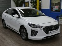 USED 2021 21 HYUNDAI IONIQ 1.6 h-GDi 8.9kWh Premium SE Hatchback 5dr Petrol Plug-in Hybrid DCT Euro 6 (s/s) (141 ps) SAT NAV LEATHER HEATED SEATS REAR VIEW CAMERA CRUISE CONTROL PARKING SENSORS 1 OWNER HYUNDAI WARRANTY TILL MAY 2026