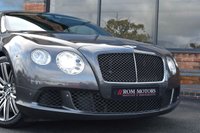 USED 2013 W BENTLEY CONTINENTAL 6.0 W12 GT Speed Coupe 2dr Petrol Auto 4WD Euro 5 (625 ps) 2 OWNER / LOW MILEAGE / FSH