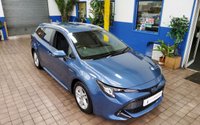 USED 2021 70 TOYOTA COROLLA 1.8 VVT-h GPF Icon Touring Sports 5dr Petrol Hybrid CVT Euro 6 (s/s) (122 ps) HEATED SEATS CRUISE CONTROL REAR VIEW CAMERA 1 OWNER SERVICE HISTORY TOYOTA WARRANTY TILL 2031