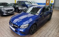 USED 2020 70 MERCEDES-BENZ C-CLASS 2.0 C300e 13.5kWh AMG Line Night Edition (Premium) Estate 5dr Petrol Plug-in Hybrid G-Tronic+ Euro 6 (s/s) (320 ps) SAT NAV HEATED LEATHER REAR VIEW CAMERA CRUISE CONTROL PARKING SENSORS 1 OWNER EXCELLENT SERVICE HISTORY GENUINE MILEAGE