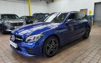 USED 2020 70 MERCEDES-BENZ C-CLASS 2.0 C300e 13.5kWh AMG Line Night Edition (Premium) Estate 5dr Petrol Plug-in Hybrid G-Tronic+ Euro 6 (s/s) (320 ps) SAT NAV HEATED LEATHER REAR VIEW CAMERA CRUISE CONTROL PARKING SENSORS 1 OWNER EXCELLENT SERVICE HISTORY GENUINE MILEAGE