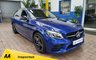 USED 2020 70 MERCEDES-BENZ C-CLASS 2.0 C300e 13.5kWh AMG Line Night Edition (Premium) Estate 5dr Petrol Plug-in Hybrid G-Tronic+ Euro 6 (s/s) (320 ps) SAT NAV HEATED LEATHER REAR VIEW CAMERA CRUISE CONTROL PARKING SENSORS 1 OWNER EXCELLENT SERVICE HISTORY GENUINE MILEAGE