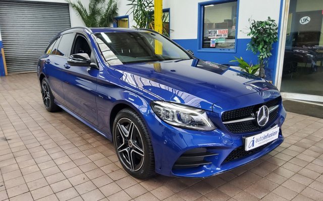2020 70 Mercedes-Benz C-Class 2.0 C300e 13.5kWh AMG Line Night Edition (Premium) Estate 5dr Petrol Plug-in Hybrid G-Tronic+ Euro 6 (s/s) (320 ps)