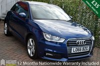 USED 2016 66 AUDI A1 1.4 TFSi SPORT 3 DOOR 6-SPEED 125 BHP (EURO 6) DAB / Rear Parking / Cruise