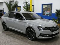 USED 2020 70 SKODA SUPERB 1.4 TSI iV 13kWh SportLine Plus Estate 5dr Petrol Plug-in Hybrid DSG Euro 6 (s/s) (218 ps) EXCELLENT SPEC SAT NAV CANTON SOUND REAR CAMERA VIRTUAL PEDAL 1 OWNER SERVICE HISTORY WARRANTY GENUINE LOW MILEAGE