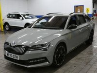 USED 2020 70 SKODA SUPERB 1.4 TSI iV 13kWh SportLine Plus Estate 5dr Petrol Plug-in Hybrid DSG Euro 6 (s/s) (218 ps) EXCELLENT SPEC SAT NAV CANTON SOUND REAR CAMERA VIRTUAL PEDAL 1 OWNER SERVICE HISTORY WARRANTY GENUINE LOW MILEAGE