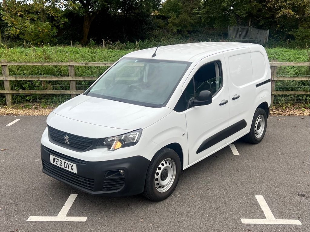 USED 2019 19 PEUGEOT PARTNER 1.6 BlueHDi 1000 Grip Standard Panel Van 5dr Diesel Manual SWB Euro 6 (s/s) (100 bhp) px swap 