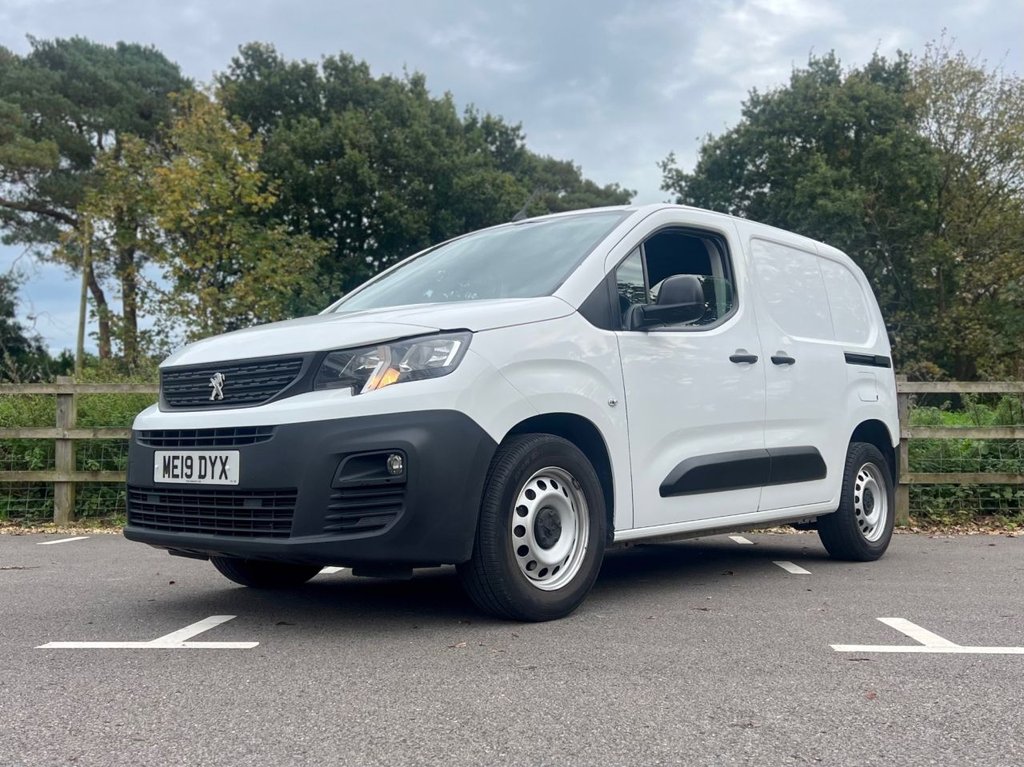 USED 2019 19 PEUGEOT PARTNER 1.6 BlueHDi 1000 Grip Standard Panel Van 5dr Diesel Manual SWB Euro 6 (s/s) (100 bhp) px swap 
