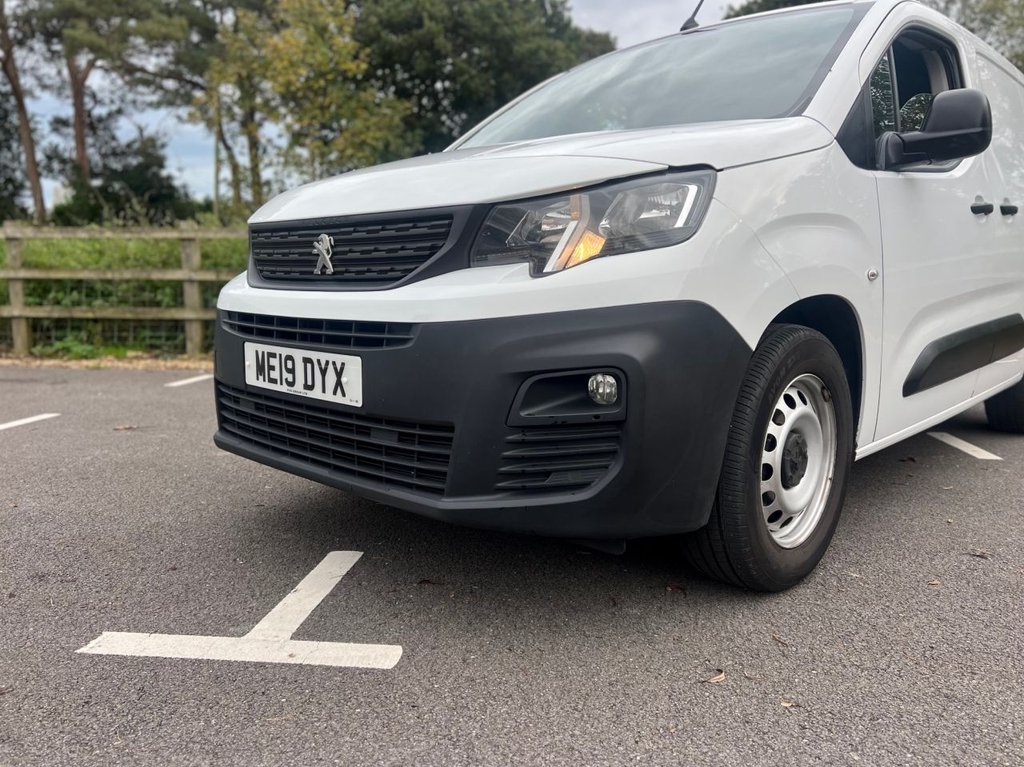 USED 2019 19 PEUGEOT PARTNER 1.6 BlueHDi 1000 Grip Standard Panel Van 5dr Diesel Manual SWB Euro 6 (s/s) (100 bhp) px swap 
