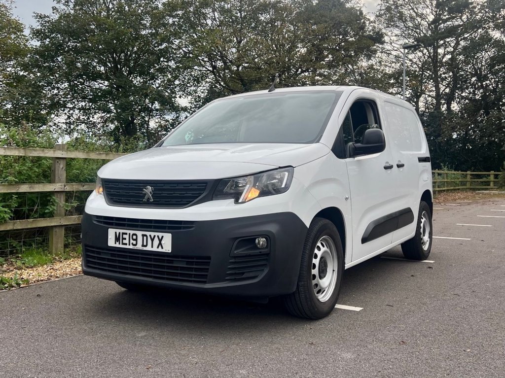 USED 2019 19 PEUGEOT PARTNER 1.6 BlueHDi 1000 Grip Standard Panel Van 5dr Diesel Manual SWB Euro 6 (s/s) (100 bhp) px swap 