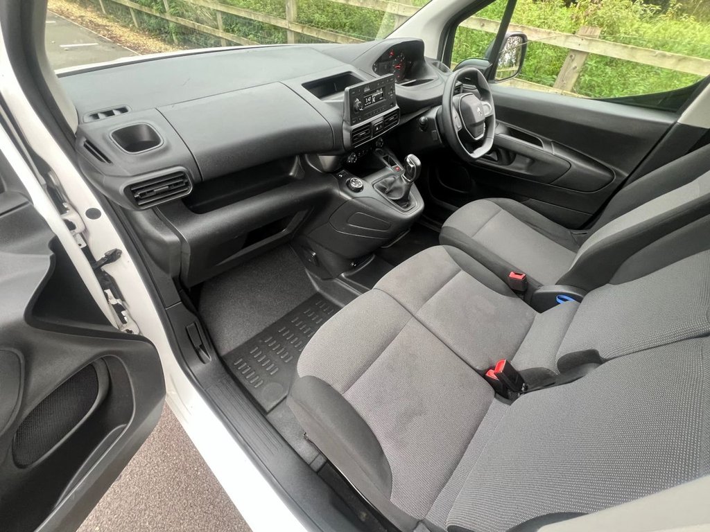 USED 2019 19 PEUGEOT PARTNER 1.6 BlueHDi 1000 Grip Standard Panel Van 5dr Diesel Manual SWB Euro 6 (s/s) (100 bhp) px swap 