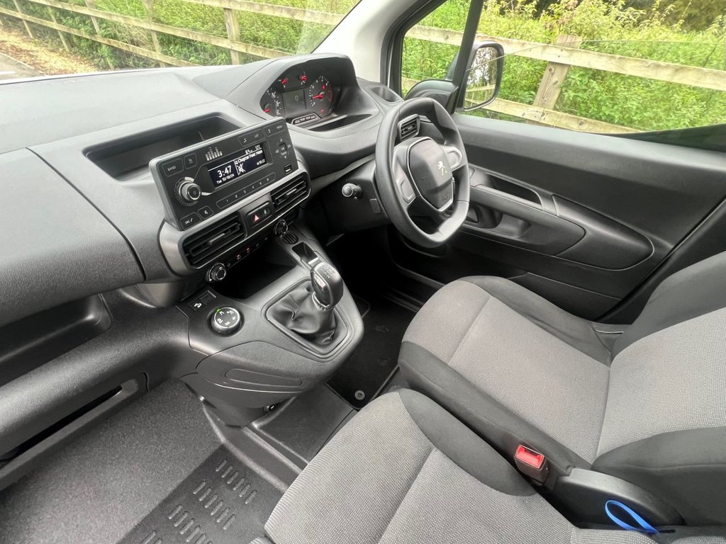 USED 2019 19 PEUGEOT PARTNER 1.6 BlueHDi 1000 Grip Standard Panel Van 5dr Diesel Manual SWB Euro 6 (s/s) (100 bhp) px swap 