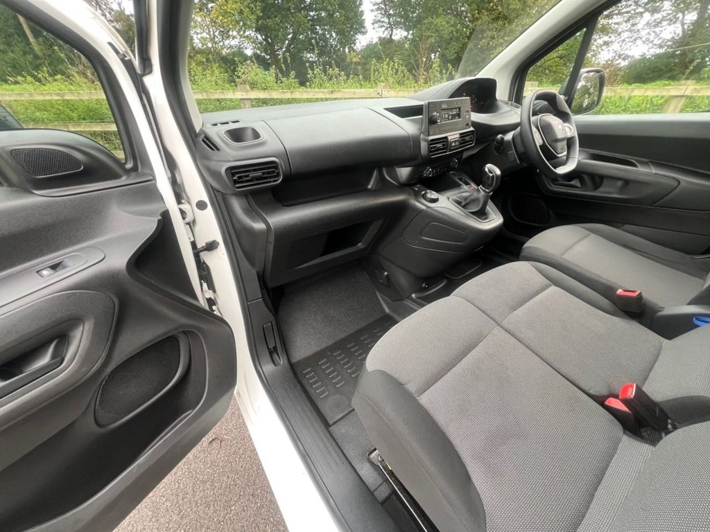USED 2019 19 PEUGEOT PARTNER 1.6 BlueHDi 1000 Grip Standard Panel Van 5dr Diesel Manual SWB Euro 6 (s/s) (100 bhp) px swap 