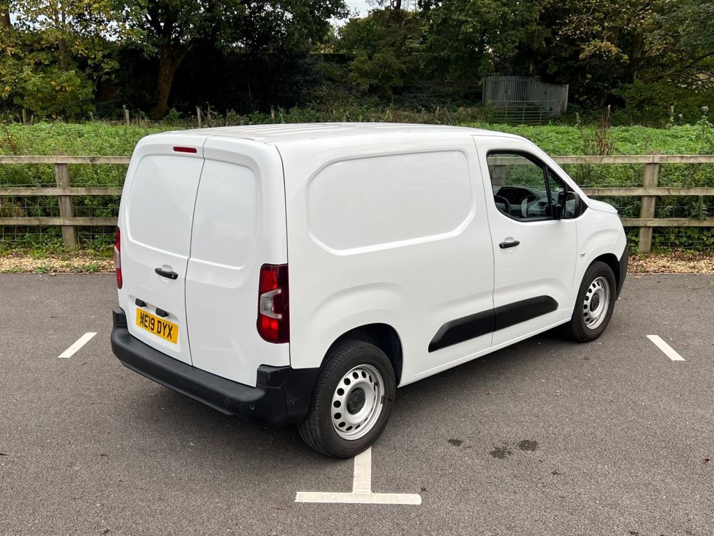 USED 2019 19 PEUGEOT PARTNER 1.6 BlueHDi 1000 Grip Standard Panel Van 5dr Diesel Manual SWB Euro 6 (s/s) (100 bhp) px swap 
