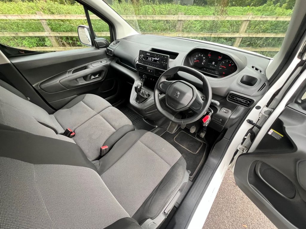 USED 2019 19 PEUGEOT PARTNER 1.6 BlueHDi 1000 Grip Standard Panel Van 5dr Diesel Manual SWB Euro 6 (s/s) (100 bhp) px swap 