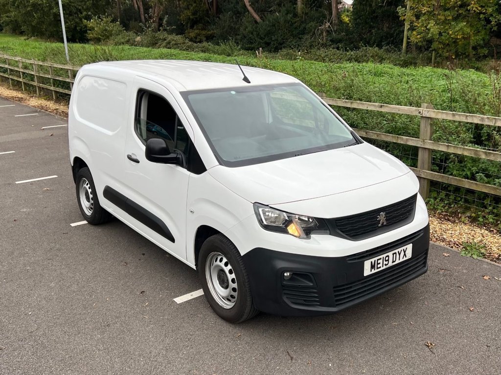 USED 2019 19 PEUGEOT PARTNER 1.6 BlueHDi 1000 Grip Standard Panel Van 5dr Diesel Manual SWB Euro 6 (s/s) (100 bhp) px swap 