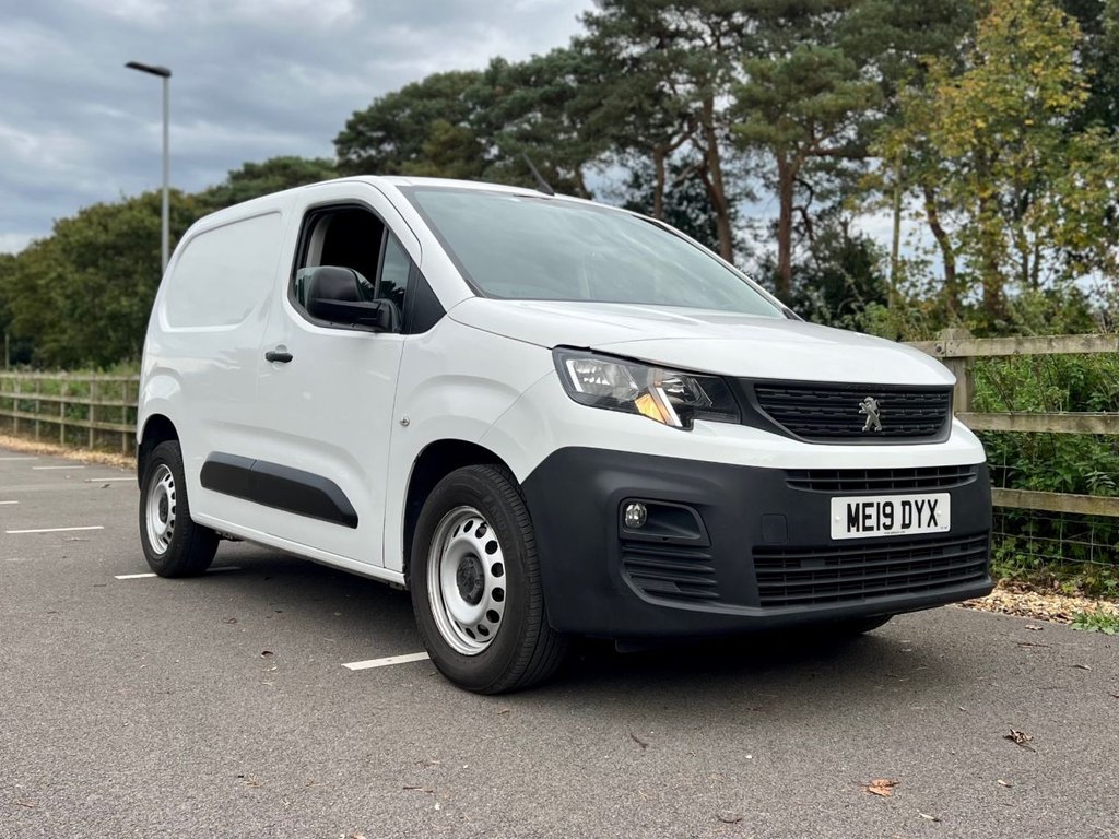 USED 2019 19 PEUGEOT PARTNER 1.6 BlueHDi 1000 Grip Standard Panel Van 5dr Diesel Manual SWB Euro 6 (s/s) (100 bhp) px swap 