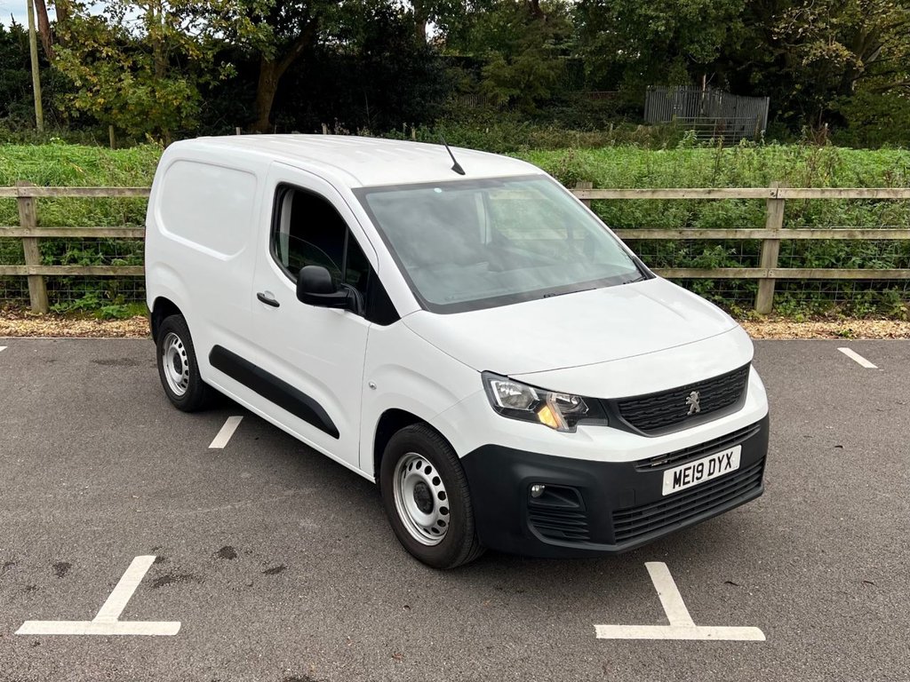USED 2019 19 PEUGEOT PARTNER 1.6 BlueHDi 1000 Grip Standard Panel Van 5dr Diesel Manual SWB Euro 6 (s/s) (100 bhp) px swap 