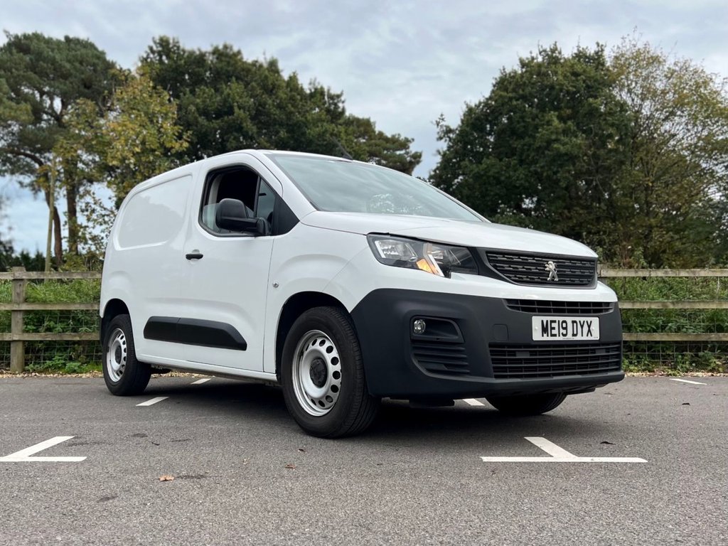 USED 2019 19 PEUGEOT PARTNER 1.6 BlueHDi 1000 Grip Standard Panel Van 5dr Diesel Manual SWB Euro 6 (s/s) (100 bhp) px swap 