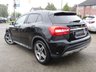 USED 2018 67 MERCEDES-BENZ GLA 2.1 GLA200d AMG Line SUV 5dr Diesel Manual Euro 6 (s/s) (136 ps) Finished in COSMOS BLACK with contrasting BLACK LEATHER and ALCANTARA TRIM. This Mercedes GLA is a practical and comfortable SUV crossover with a high quality interior and distinctive styling.Features include, SAT NAV, Reversing Camera, 19" Alloys, Leather Seats, Electric tailgate, Power Folding Mirrors and much more. JCT600 Mercedes Dealer serviced at 11838 miles, 24105 miles, 31527 miles and Serviced at 57828 miles on arrival at EMC.