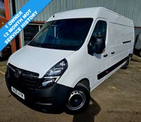 USED 2020 20 VAUXHALL MOVANO 2.3 CDTi 3500 BiTurbo Edition Panel Van 5dr Diesel Manual FWD L3 H2 Euro 6 (135 ps) 6 MONTH WARRANTY