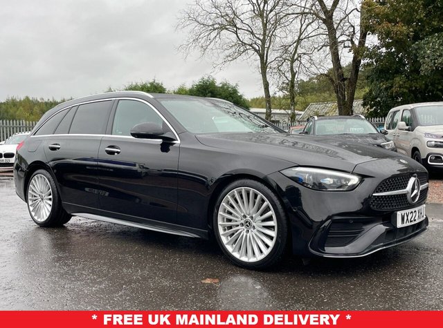 2022 MERCEDES C CLASS 1.5 C200H MHEV AMG LINE PREMIUM ESTATE 5DR PETROL HYBRID G TRONIC... photo