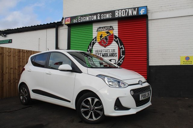 2018 18 Hyundai I10 1.2 Premium SE Hatchback 5dr Petrol Auto Euro 6 (87 ps)