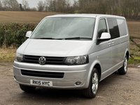 USED 2015 15 VOLKSWAGEN TRANSPORTER 2.0 TDI T32 Highline Kombi 4dr Diesel Manual L1 H1 (193 g/km, 101 bhp) CAMBELT DONE 6 SEAT KOMBI