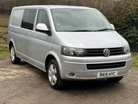 USED 2015 15 VOLKSWAGEN TRANSPORTER 2.0 TDI T32 Highline Kombi 4dr Diesel Manual L1 H1 (193 g/km, 101 bhp) CAMBELT DONE 6 SEAT KOMBI
