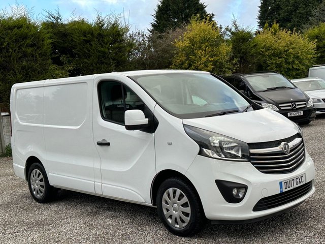 2017 17 Vauxhall Vivaro 1.6 CDTi 2700 BiTurbo Sportive Panel Van 5dr Diesel Manual L1 H1 Euro 6 (s/s) (125 ps)